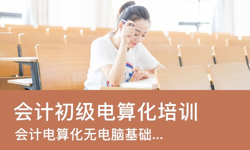 西安会计初级电算化培训