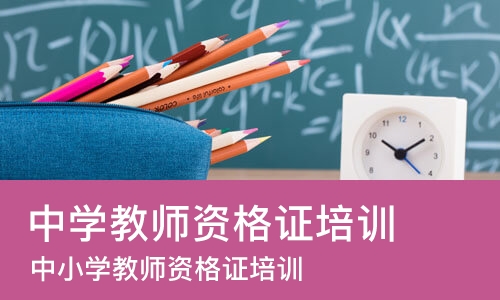 上海中学教师资格证培训机构