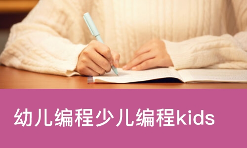 成都幼儿编程少儿编程kids编程思维启蒙课