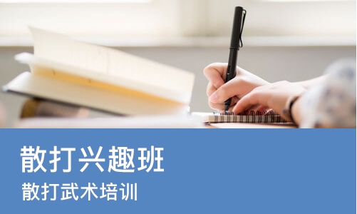 佛山散打兴趣班