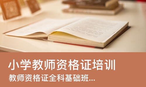 成都小学教师资格证培训班