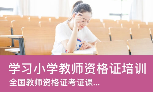 上海学习小学教师资格证培训班