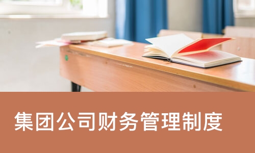 重庆集团公司财务管理制度