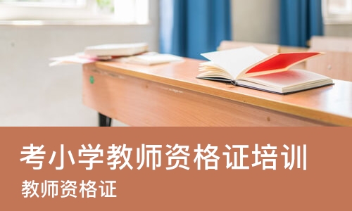 郑州考小学教师资格证培训