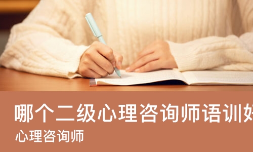 武汉哪个二级心理咨询师语训好