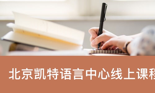 天津凯特·语言中心线上课程