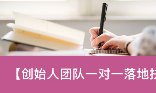 成都【创始人团队一对一落地扶持指导咨询】