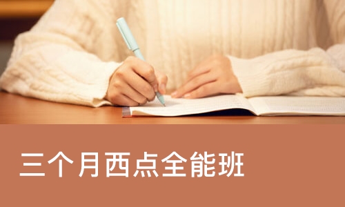 三个月西点全能班