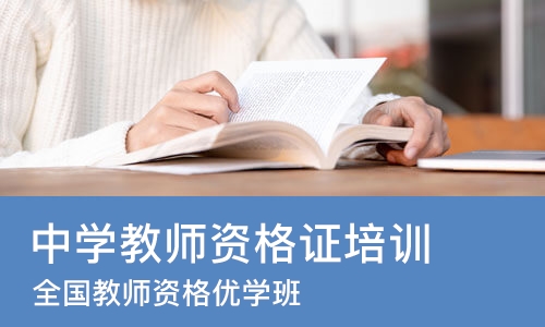 佛山中学教师资格证培训