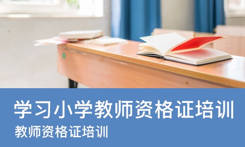 成都学习小学教师资格证培训班