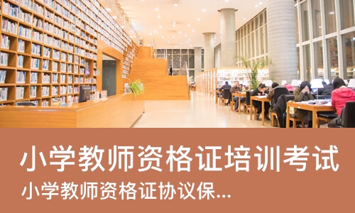 郑州小学教师资格证培训考试
