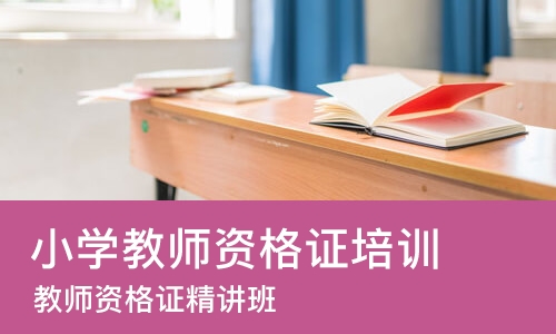 长沙小学教师资格证培训班