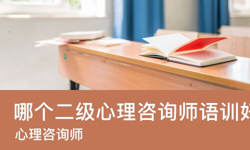 太原哪个二级心理咨询师语训好