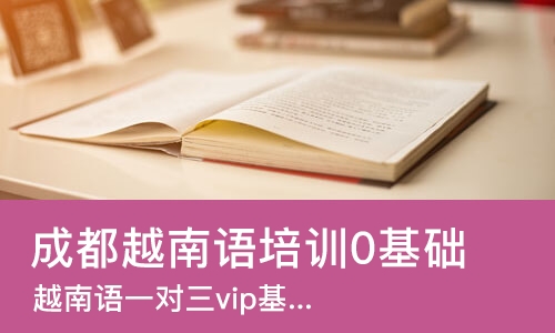 成都越南语培训0基础
