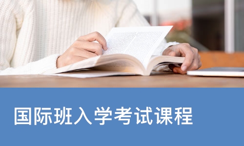 国际班入学考试课程