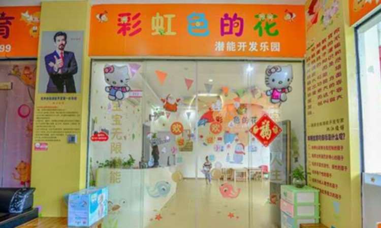 深圳彩虹色的花早教