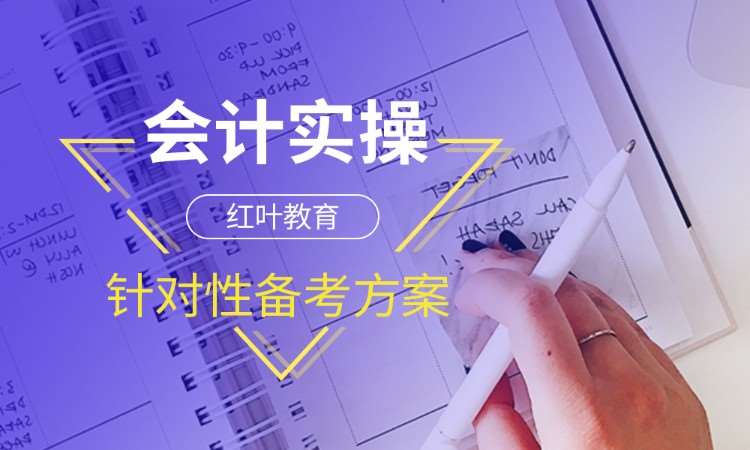 大连报会计实操班