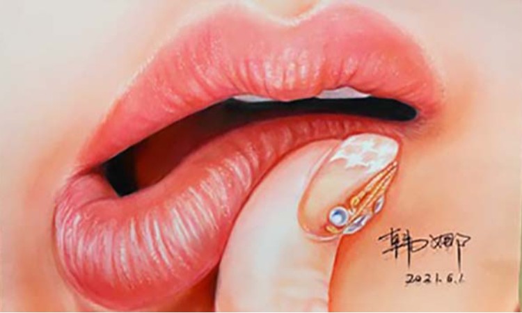 美妆素描 | 纹绣素描课