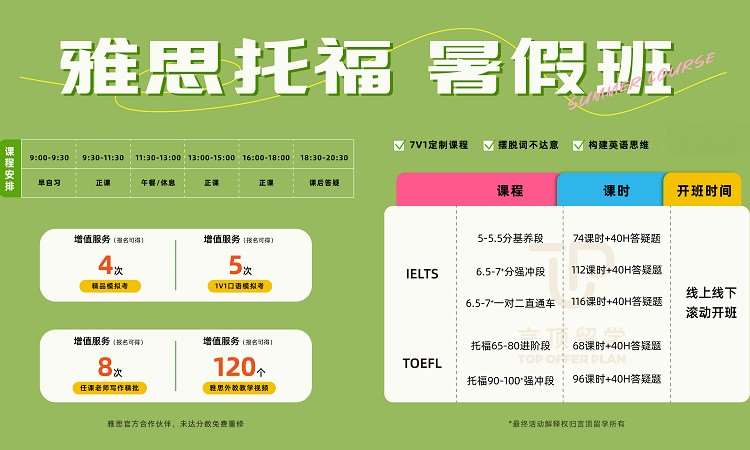 成都雅思vip补习