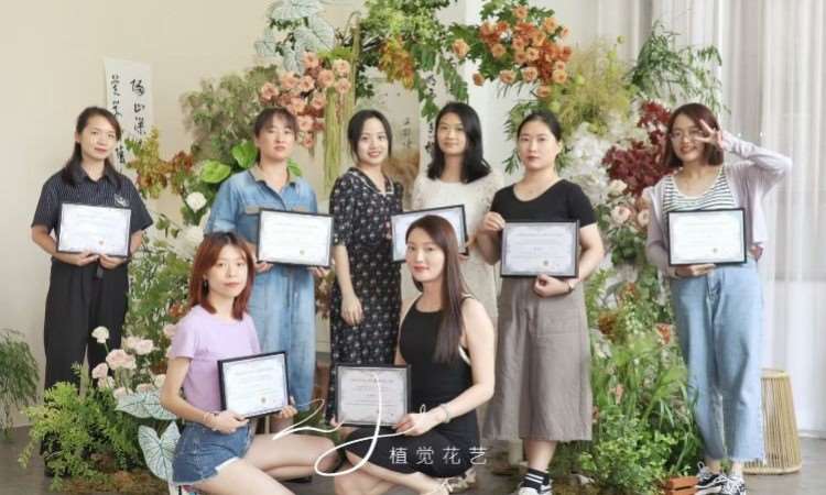广州植觉花艺培训