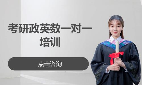 成都考研政英数一对一培训