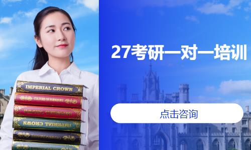 27考研一对一培训