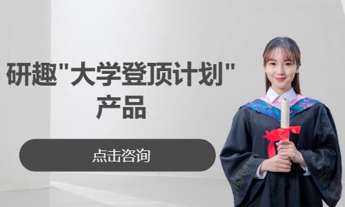 合肥研趣大学登顶计划产品